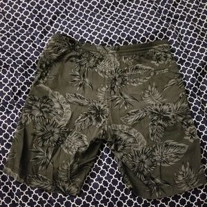 American Rag Slim Fit Floral Chino Shorts